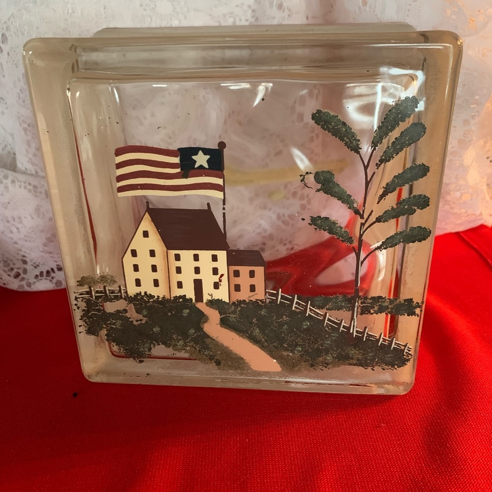 Vintage Glass Block